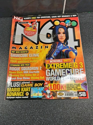 Vtg n64 magazine issue 58 - vtg,