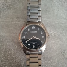 RIVADO Armbanduhr, Quartzwerk, Edelstahl-Armband,Titanium Water Resistans 5 Bar