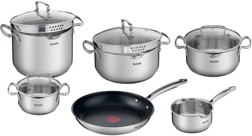 Tefal kochgeschirr set duetto - kochgeschirr-set,