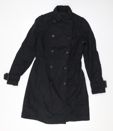 Schwarzer trenchcoat damen - schwarzer, uk