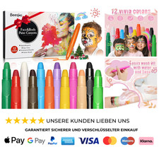 Farben schminkstifte - 12,