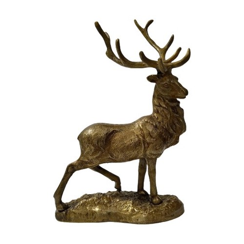 Metall hirsch elch statue - metall,