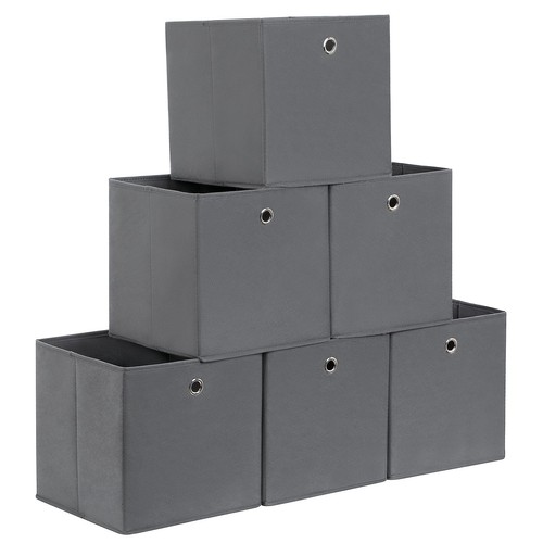 Songmics aufbewahrungsbox 6er - aufbewahrungsbox,