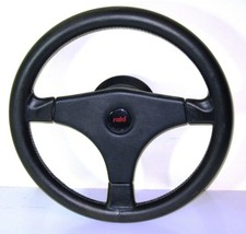 Lenkrad mit Lederbezug von