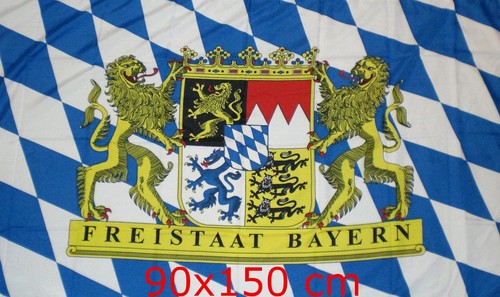 Flagge fahne bayern freistaat - flagge,