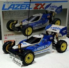 Kyosho Lazer Zx Karosserie Undertray Wing Lexan Reproduktion
