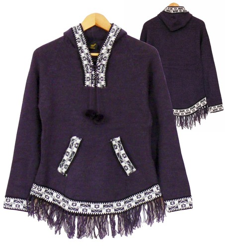 Damen alpaka pullover dunkel - pullover,