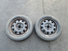 2x Opel Agila Felgen mit Fulda Winterreifen 155/65R14 KBA43736 Dot 3222