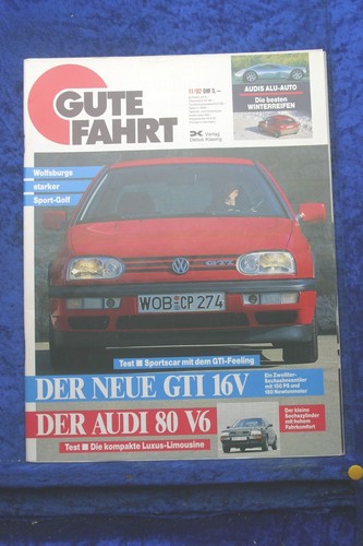 Gute fahrt audi - 11/92,