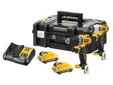 DEWALT DCK2110L2 XR Bürstenlos Sub Kompakt Doppelpack 12V 2,3.0Ah LI-ION Dewdck