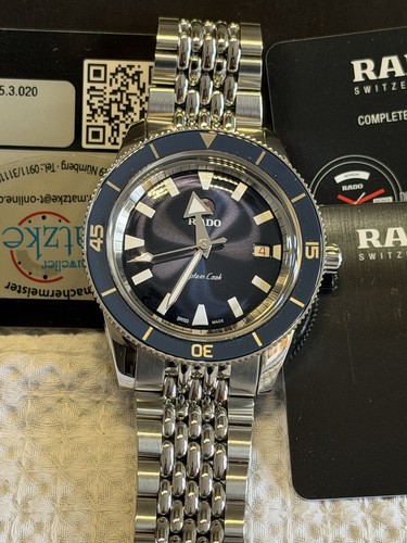 Rado captain cook blaues - rado,