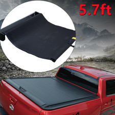 Laderaumabdeckung Abdeckung Rollcover 5.7ft für Dodge Ram 1500 2009-2018 Schwarz
