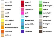 100 Blatt Feinst-Farbpapier 120g/qm farbig, Kopierpapier zum Drucken und Basteln