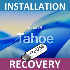 USB OSX 26 Tahoe macOS Boot stick USB-Stick Mac OS USB-Drive Installer