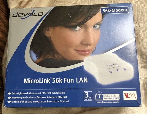 Devolo microlink 56k - fun, lan