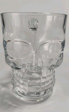 Glaskrug In Totenkopf Form c.a 0.33ml