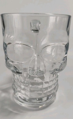 Glaskrug totenkopf form - totenkopf, c.a