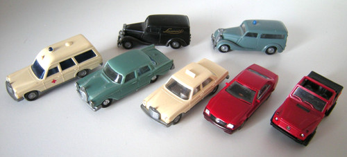 Modellautos konvolut mercedes - ,
