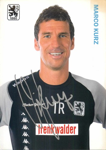 Autogramm marco kurz - autogramm,