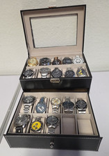 Konvolut 18 Herren Uhren alle