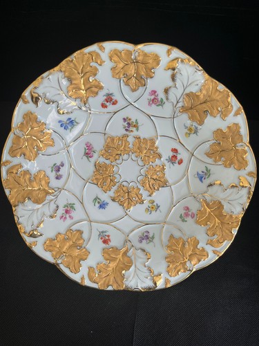 Antiker meissen prunkteller - meissen,