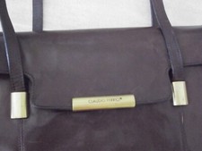 Damenledertasche,bordeau-braun