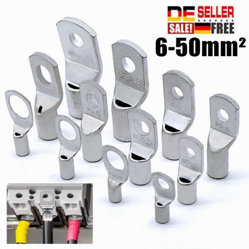 10x ringkabelschuhe blank - 10x,