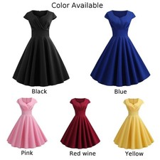 Mode Neu Damen Kleider 50er