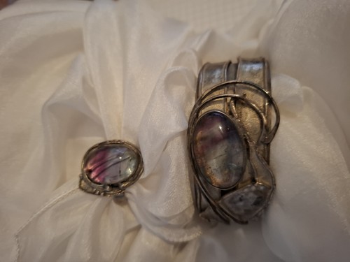 Vintage silberschmuck set ring - vintage,