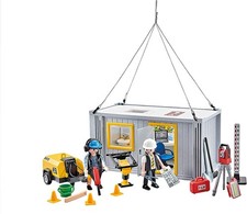 PLAYMOBIL Baucontainer mit Kompressor  9843