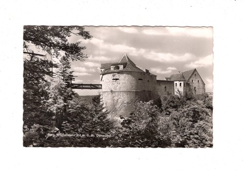 Ansichtskarte burg wildenstein - ansichtskarte,