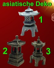 Aquarium Deko 🐟 ASIATISCHE DEKORATION 🐟 Asien Terrarium Zubehör Pagode Tempel