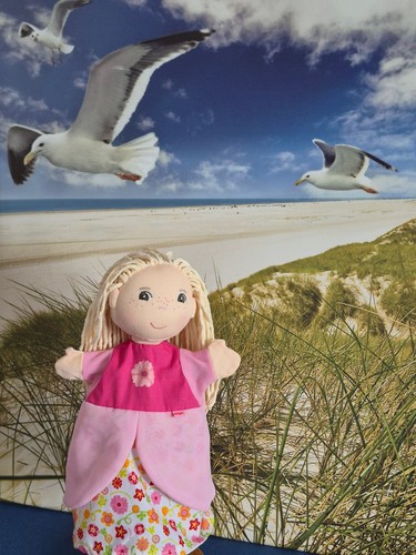 Handpuppe mädchen von - von, haba