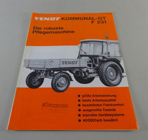 Prospekt broschüre fendt - prospekt/broschüre,