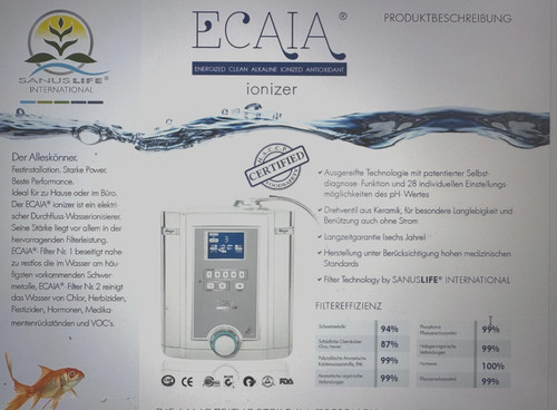 Ecaia wasserfilter und - wasserfilter,