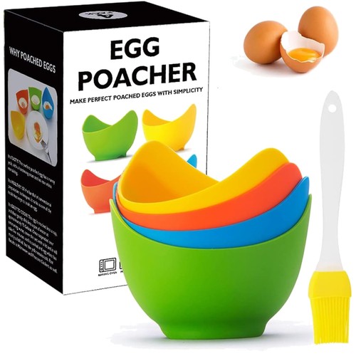 Eierkocher silikon 4er - 4er, set