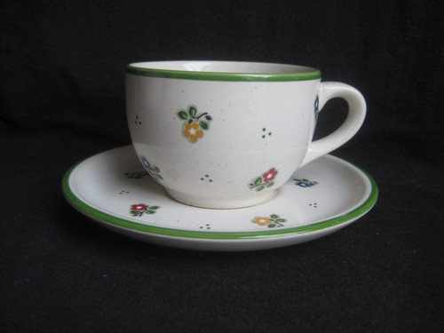 Pfalzkeramik tasse geblümt - tasse,