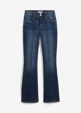 Flared Jeans Mid Waist Stretch
