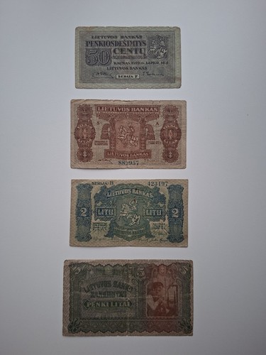 Litai 1922 litauen - 5,