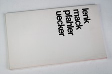 35. Biennale Venedig 1970. Lenk. Mack. Pfahler. Uecker. Ausstellungskataloge.