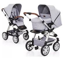 ABC Design Kombi-Kinderwagen Tereno 4 - inkl. Babywanne+ Luftreden