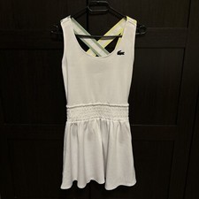 LACOSTE Kleid weiß Gr. 34 - Tennis Sport 