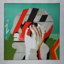 Horst Antes (*1936) Signierte Farblithografie I-KOPF 1968