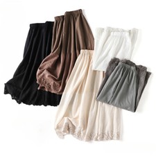 Damen mori stickerei saum - damen,