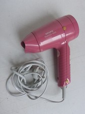 alter gebrauchter Föhn Haartrockner Krups Silence 1000 vintage rosa