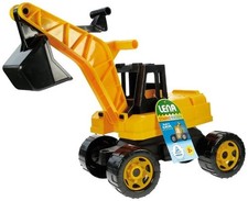 Lena Großer Bagger Aufsitz-Fahrschaufel Gelber Bagger