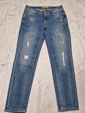 GANG 94AMELIE Damen Jeans Relaxed Fit Denim Blau Gr. 26