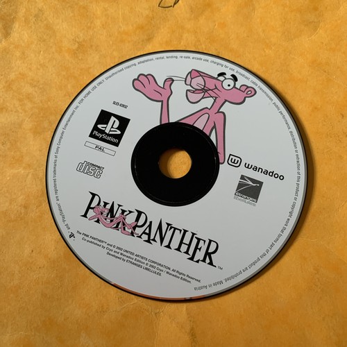 Pink panther ps1 nur disc - panther,