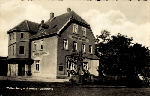 Wolkenburg der mulde - ak,