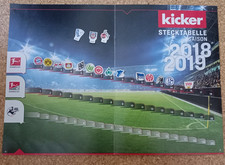 Original Kicker Stecktabelle